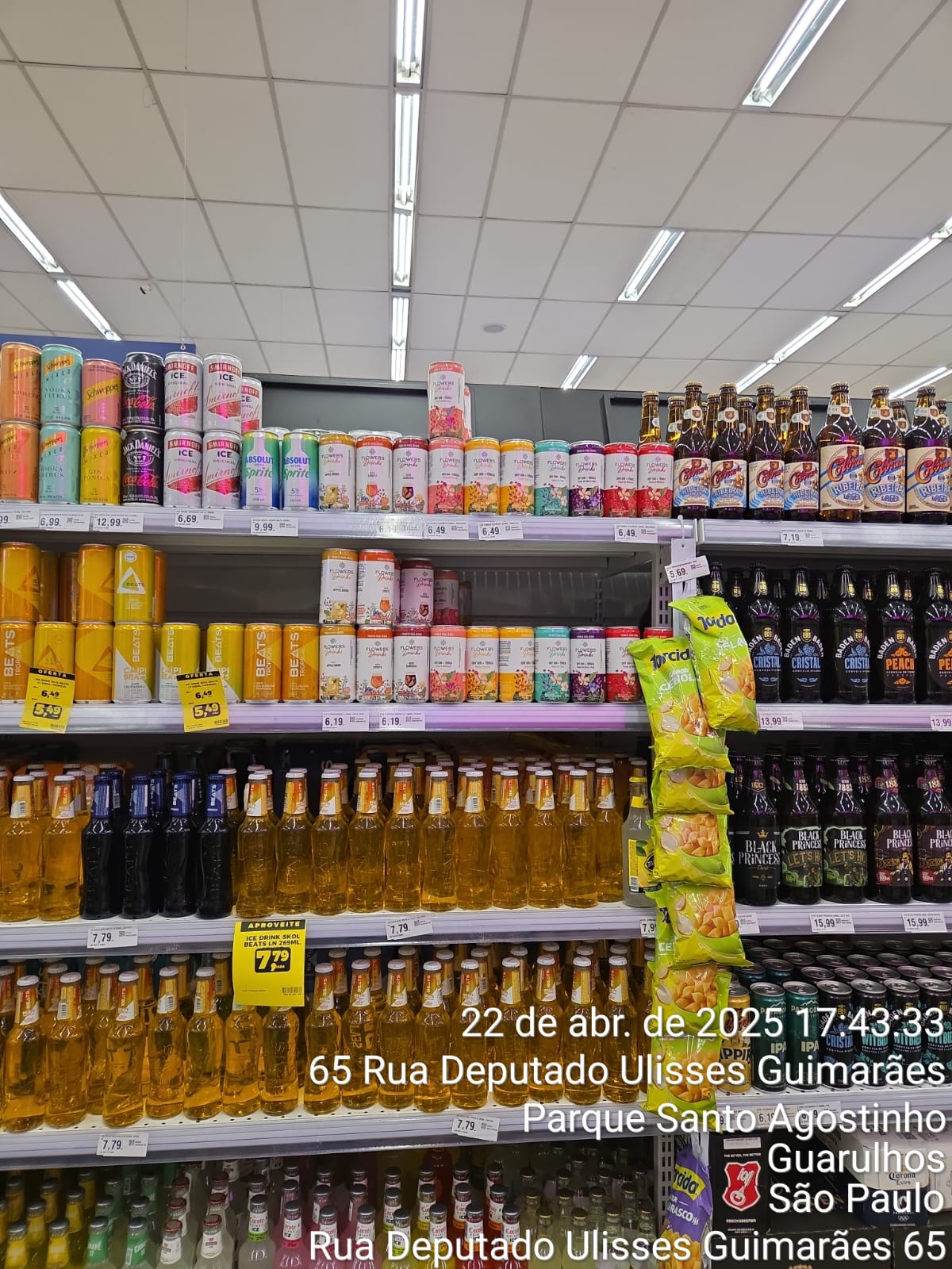 Gôndola Antes